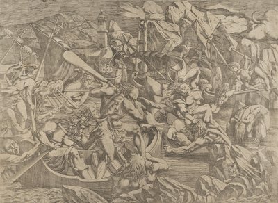 Nauplius hevn, 1540-45. av Antonio Fantuzzi
