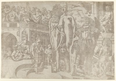 Kongelig elefant, 1542-45. av Antonio Fantuzzi