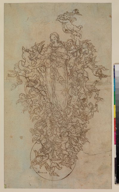 Virgin of the Immaculate Conception (recto) av Antonio García Reinoso