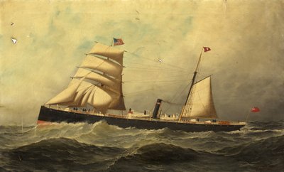 Dampskip 'Arragon' av Antonio Jacobsen