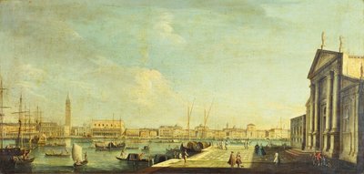 Bacino di San Marco, Venezia (olje på lerret) av Antonio Joli