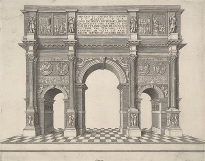 Speil av romersk storhet av Antonio Lafreri