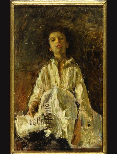 Avisgutt av Antonio Mancini