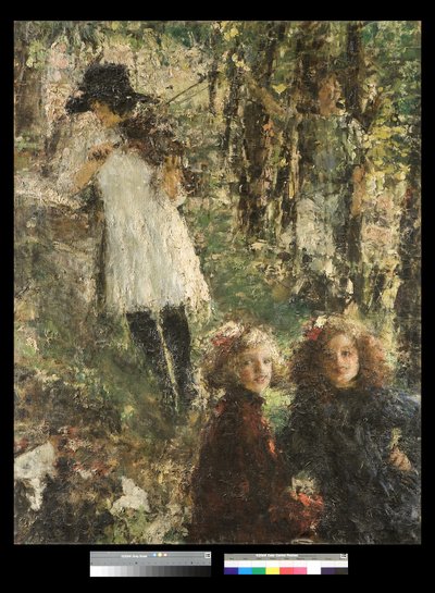 Refleksjoner, 1918-20 av Antonio Mancini