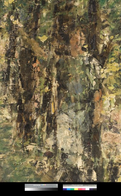 Refleksjoner, 1918-20 av Antonio Mancini