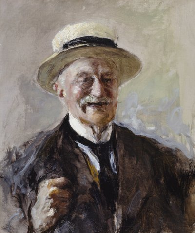 Selvportrett av Antonio Mancini