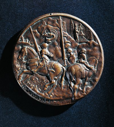 Medalje av Filippo Maria Visconti (1392-1447) av Antonio Pisanello