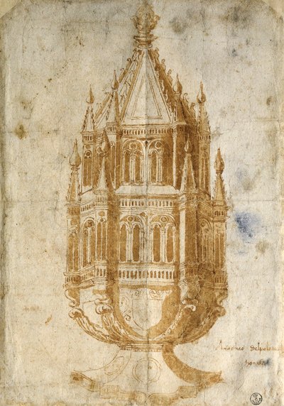 Røkelse (tegning av Antonio Pollaiuolo
