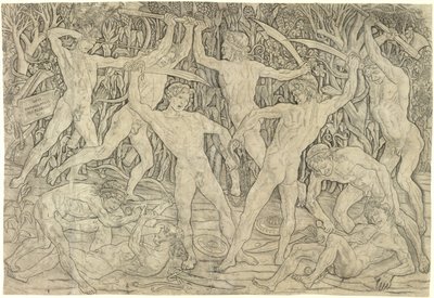 The Battle of the Nudes, 1470-tallet av Antonio Pollaiuolo