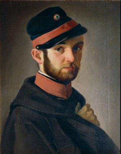 Portrett av toskansk frivillig, av Antonio Puccinelli av Antonio Puccinelli