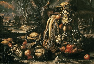 De fire årstidene: Vinter, mellom 1685 og 1695. av Antonio Rasio