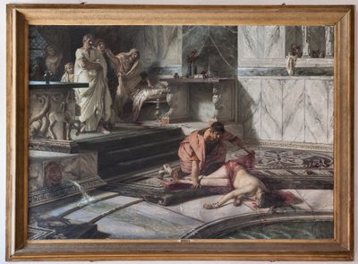 Nero og Agrippina av Antonio Rizzi
