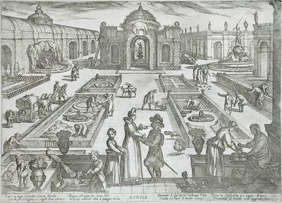 April: en hage av Antonio Tempesta