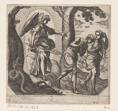 Utvisning fra paradis av Antonio Tempesta