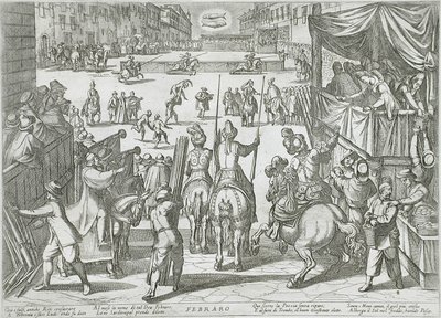 Februar: En turnering av Antonio Tempesta