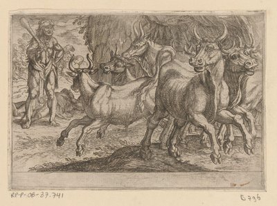 Hercules og storfeet fra Geryon The Twelve Labours of Hercules (serietittel) av Antonio Tempesta