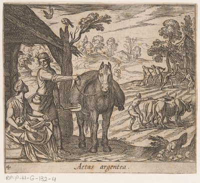The Silver Age Aetas argentea (tittel på objekt) Metamorphoseon sive transformationum (serietittel) Ovid's Metamorphoses (serietittel) av Antonio Tempesta