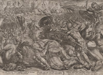Plate 10: The Fall of Jericho, fra 