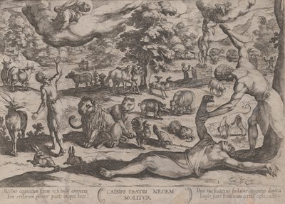 Plate 1: Cain Killing Abel, fra 