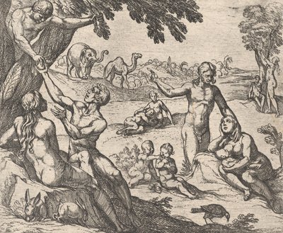 Plate 3: The Age of Gold Aetas aurea, fra Ovids 