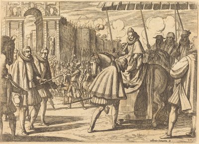 Triumfinntreden av Margaret av Østerrike av Antonio Tempesta