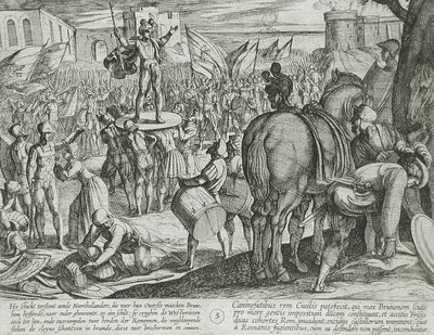 To romerske enheter beseiret av Antonio Tempesta