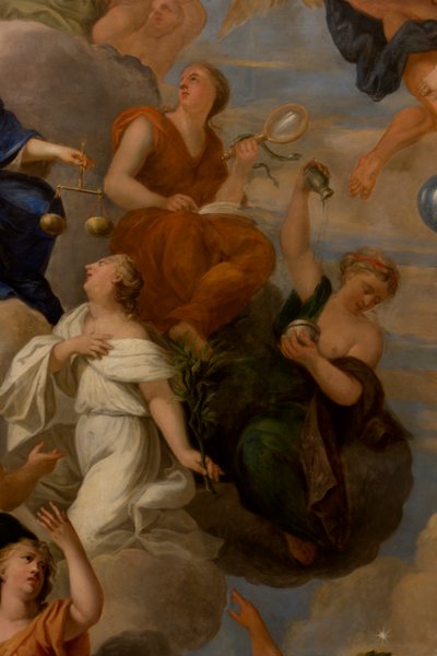 Peace, Pudence and Temperance, detalj fra The Queen