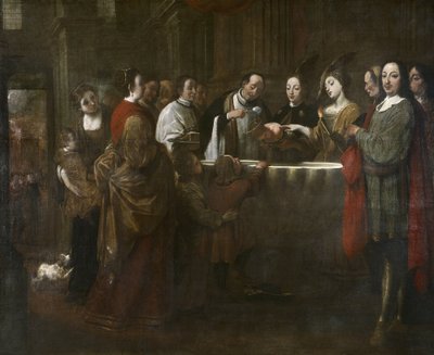 Dåpen til Saint Francis, ca. 1729-33 (olje på lerret) av Antonio Viladomat