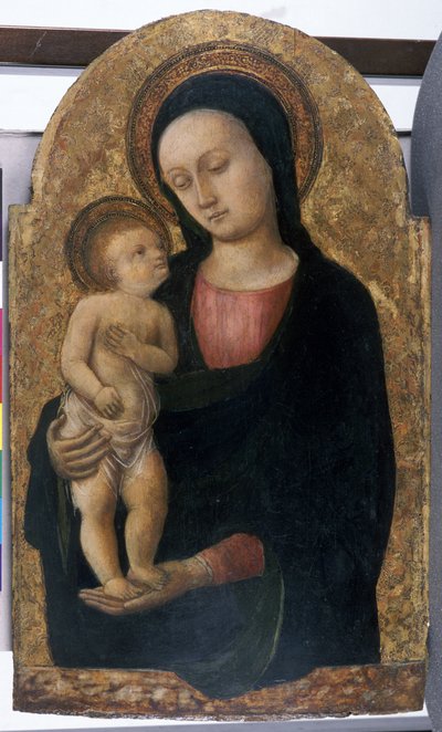 Madonna og barn, ca. 145060 (tempera på tre) av Antonio Vivarini