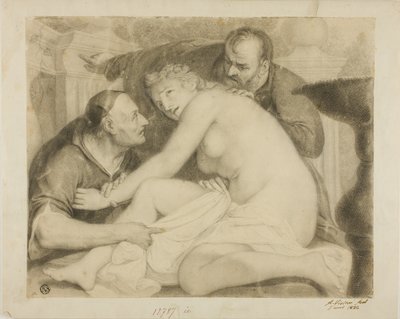 Susanna og de eldste av Antonio Viviani
