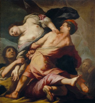 En voldtektsscene av Antonio Zanchi
