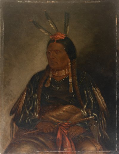 Che-tan-ce-ta Yellow Hawk, ca. 1887. av Antonio Zeno Shindler