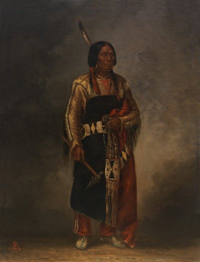 Mak-phe-ah-luta Red Cloud, ca. 1887. av Antonio Zeno Shindler