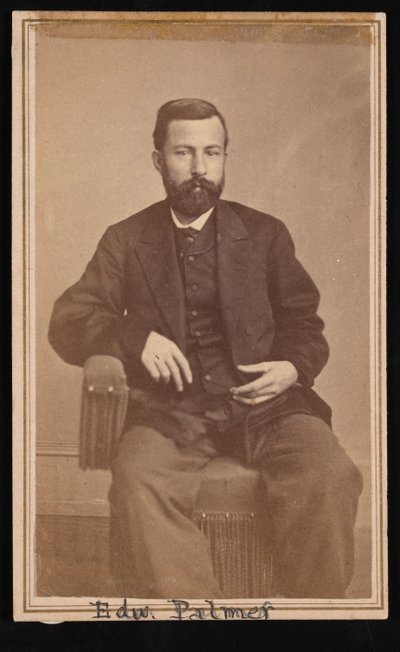 Portrett av Edward Palmer 1829-1911, 1868-1869. av Antonio Zeno Shindler