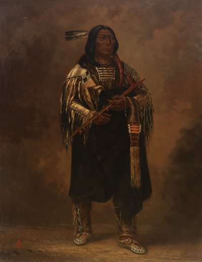 Tatanka Buffalo, ca. 1887. av Antonio Zeno Shindler
