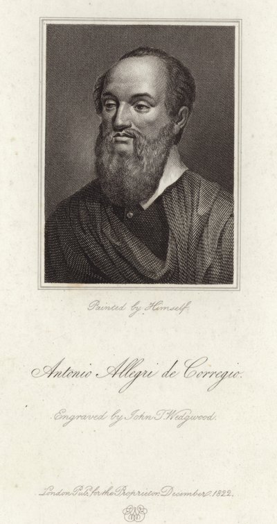 Antonio Allegri fra Correggio av Antonio da Correggio