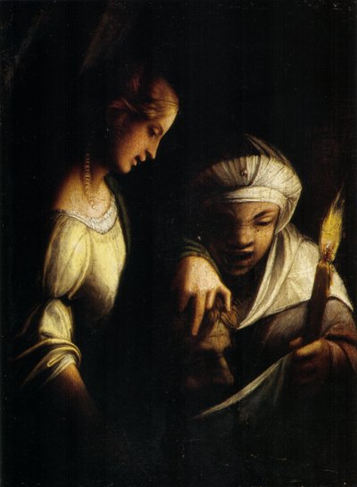 Judith og hennes tjenestepike av Antonio da Correggio