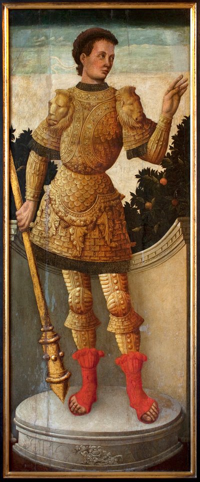 Scipio den afrikanske (Publius Cornelius Scipio Africanus, 235–183 f.Kr.) av Antonio da Negroponte