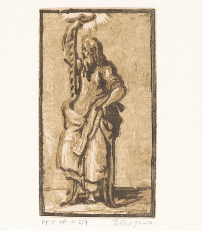 Sankt Simon Kristus og de tolv apostler (serietittel) av Antonio da Trento (attributed to)