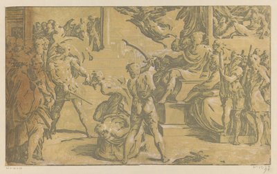 De hellige Peter og Pauls martyrium av Antonio da Trento