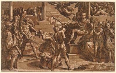 St. Peters og St. Pauls martyrium av Antonio da Trento