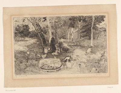 La Bourdelle (original tittel på objekt) av Antony Groos (signed by artist)