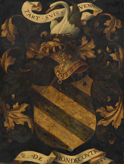 Kremet våpenskjold [revers], 1543. av Antwerp 16th Century