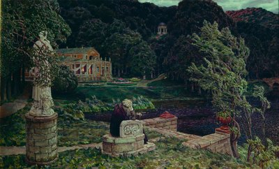 The Sound of the Old Park, 1926 av Apollinari Mikhailovich Vasnetsov