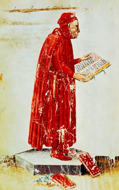 Portrett av Lino Coluccio Salutati (Stignano av Apollonio di Giovanni di Tommaso