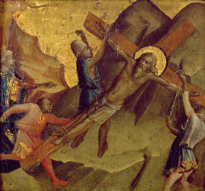 The Martyrdom of St. Andrew (panel) av Arcangelo di Cola da Camerino