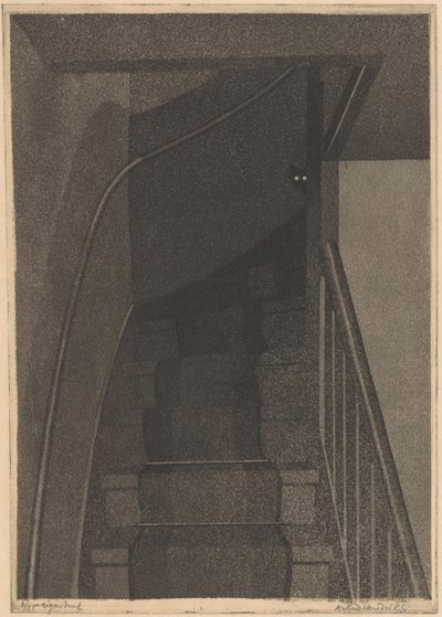 Trap (original tittel på objekt) av Arend Hendriks (signed by artist)