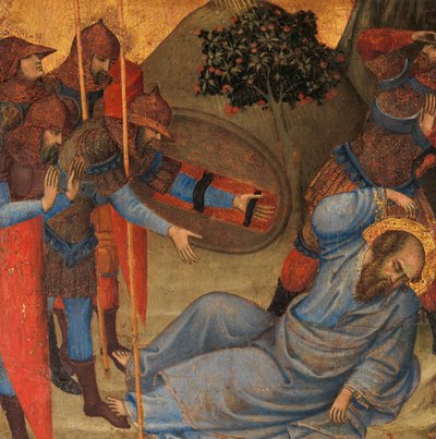 Konverteringen av Saint Paul, ca. 1391-92. av Aretino Luca Spinello or Spinelli