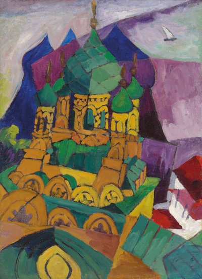 Kirke i Alupka av Aristarkh Vasilievic Lentulov