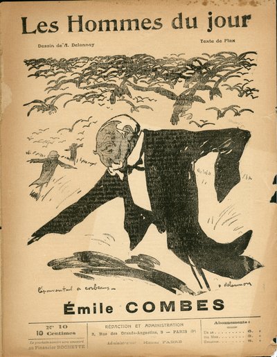 Cover av ""The Men of the Day"", nummer 10 av Aristide Delannoy